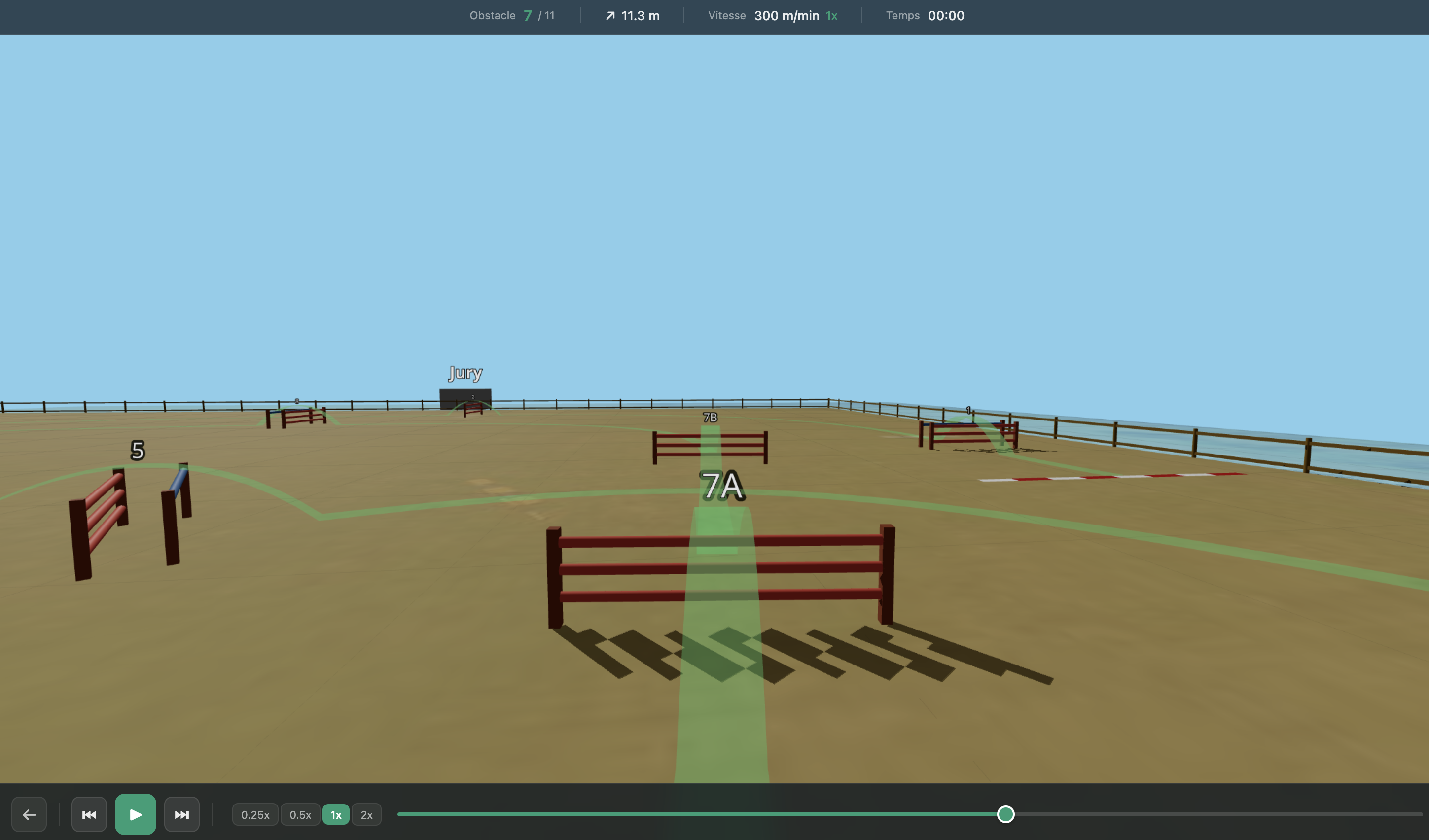 Course Walk 3D