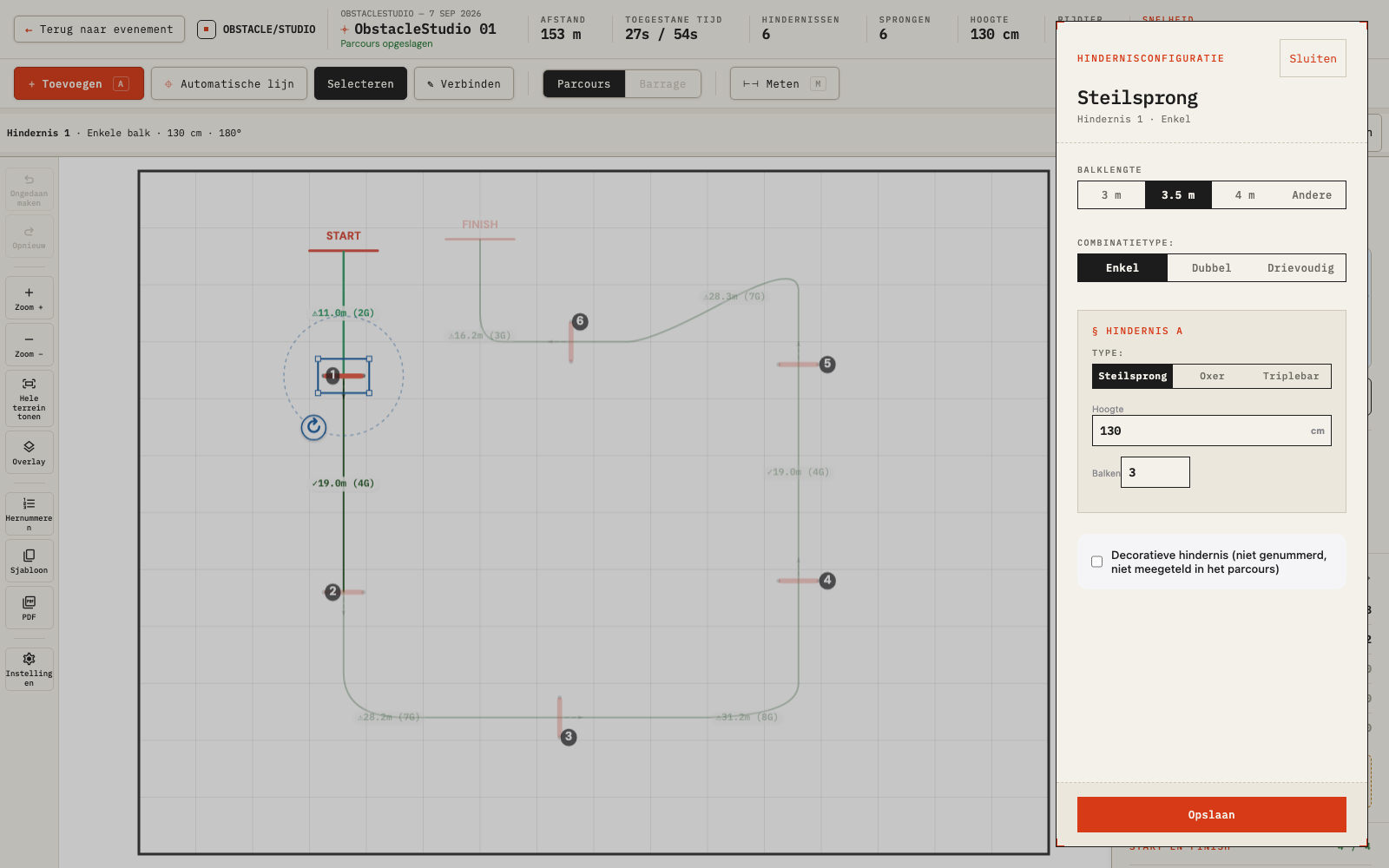 ObstacleStudio parcourseditor